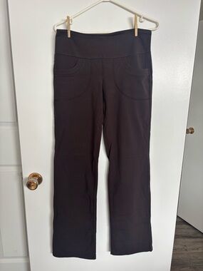 Karma Straight-Leg Pull-On Pants - Black